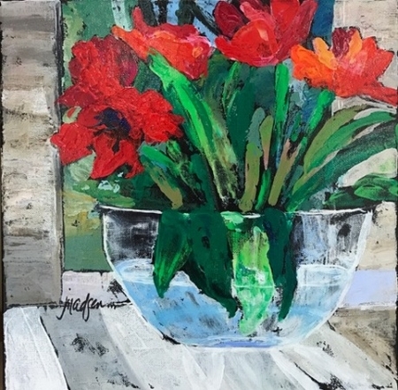 Spring and Tulips